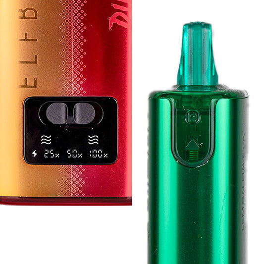 Elf Bar Dual 10k Disposable Vape - Display and Clear Windows