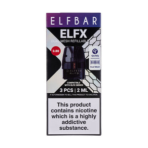 Elf Bar ELFX Refillable Pods - 0.8ohm