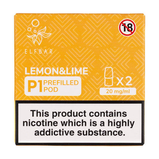 Elf Bar Mate 500 Pre-Filled Pods - Lemon Lime