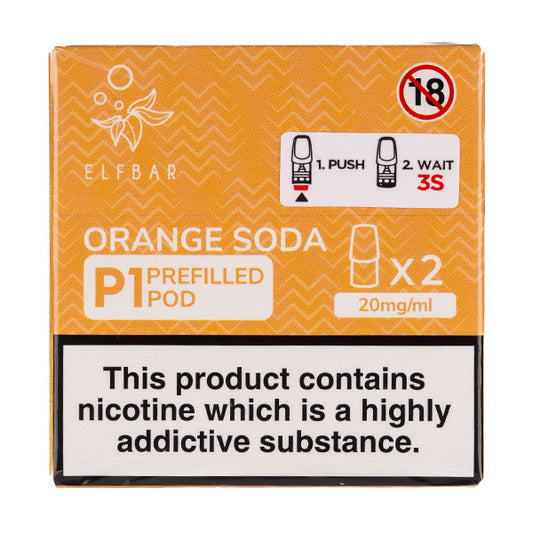 Elf Bar Mate 500 Pre-Filled Pods - Orange Soda