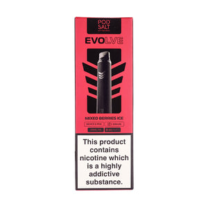 Evolve Starter Kit by Pod Salt & mixed berries ice pod