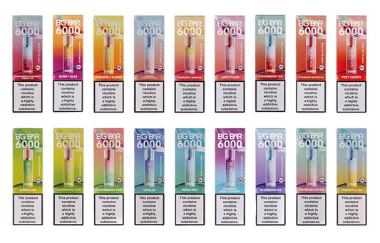 Feoba Big Bar 6000 Disposable Vape - Flavour Range