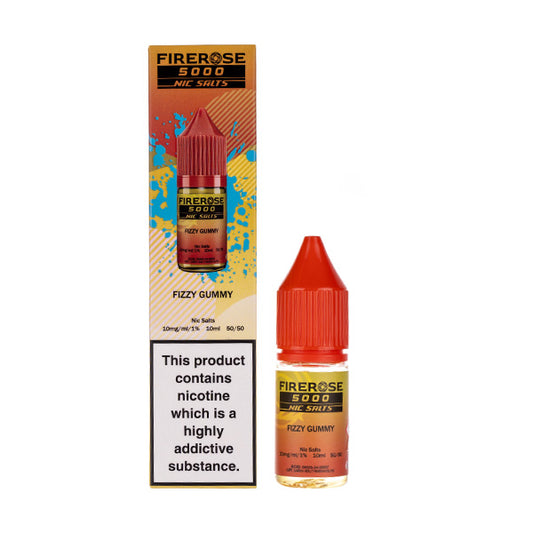 Firerose 5000 Fizzy Gummy Nic Salt E-Liquid by Elux