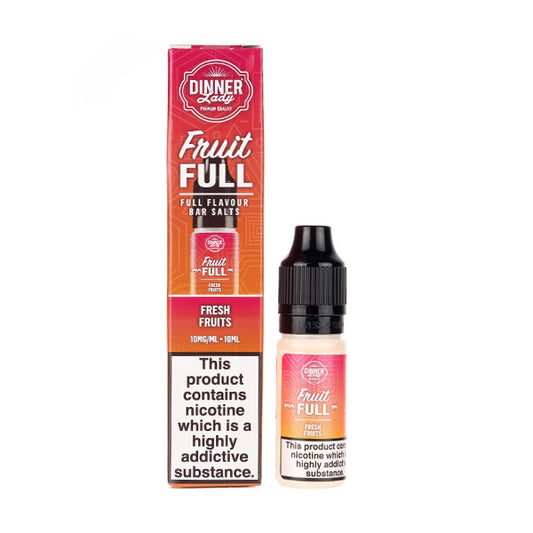 Fresh Fruit Nic Salt E-Liquid by Dinner Lady Fruit Full Bar Salts