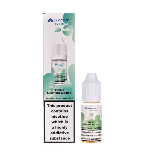 Fresh Menthol Mojito Nic Salt E-Liquid by Hayati Pro Max