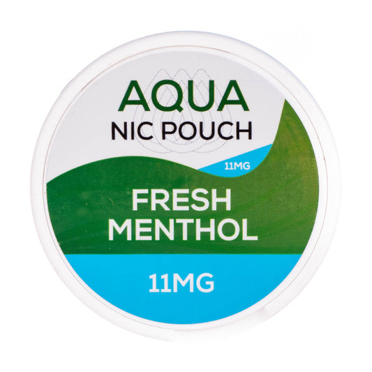 Fresh Menthol Nicotine Pouches by AQUA - 11mg