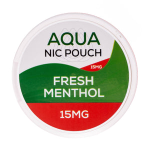 Fresh Menthol Nicotine Pouches by AQUA - 15mg