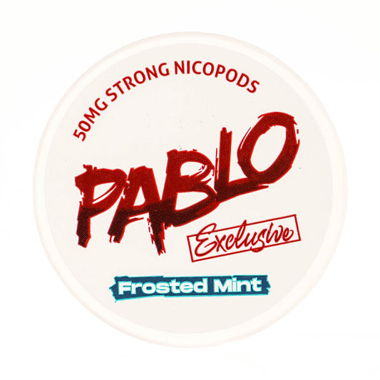 Frosted Mint Nicotine Pouches by Pablo