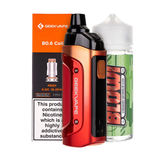 Geek Vape Aegis Boost 3 Pod Kit Bundle - Sunset Red