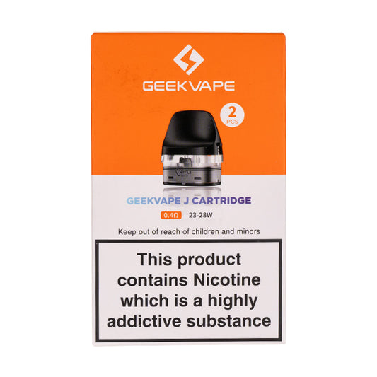 Geek Vape J Replacement Pods - 0.4ohm