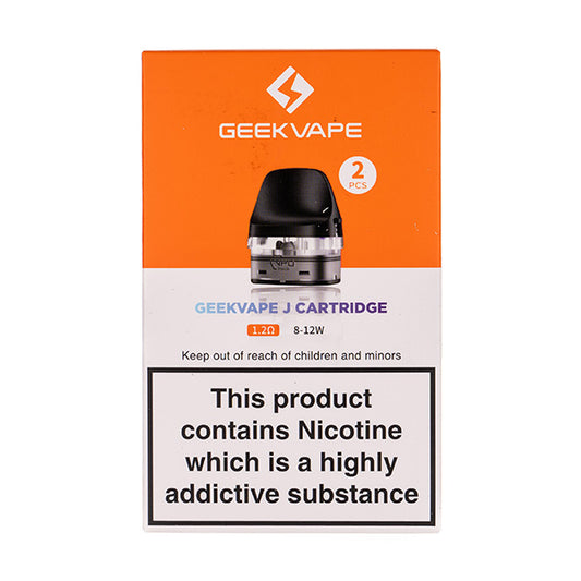 Geek Vape J Replacement Pods - 1.2ohm