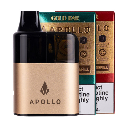 Gold Bar Apollo 20k Pod Kit Bundle