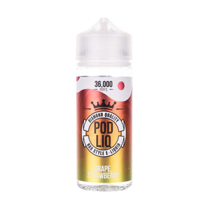 Grape Strawberry 120ml Shortfill by Pod Liq