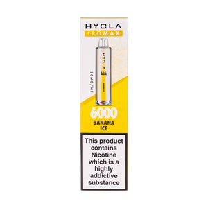 HYOLA Promax 6000 Disposable Vape - Banana Ice