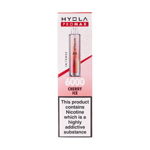 HYOLA Promax 6000 Disposable Vape - Cherry Ice