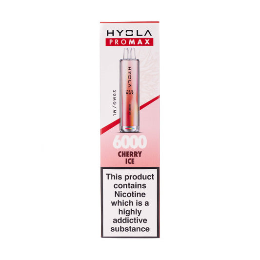 HYOLA Promax 6000 Disposable Vape - Cherry Ice