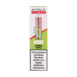 HYOLA Promax 6000 Disposable Vape - Double Apple