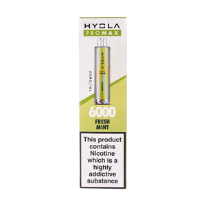 HYOLA Promax 6000 Disposable Vape - Fresh Mint