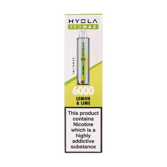 HYOLA Promax 6000 Disposable Vape - Lemon & Lime