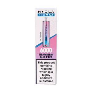 HYOLA Promax 6000 Disposable Vape - Strawberry Blue Razz