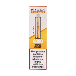 HYOLA Promax 6000 Disposable Vape - Triple Mango