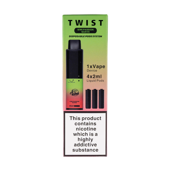 Happy Vibes Twist 2400 Disposable Vape Up To 2400 Puffs