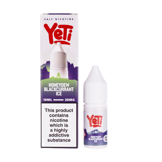 Honeydew Blackcurrant Nic Salt E-Liquid by Yeti Summit Series