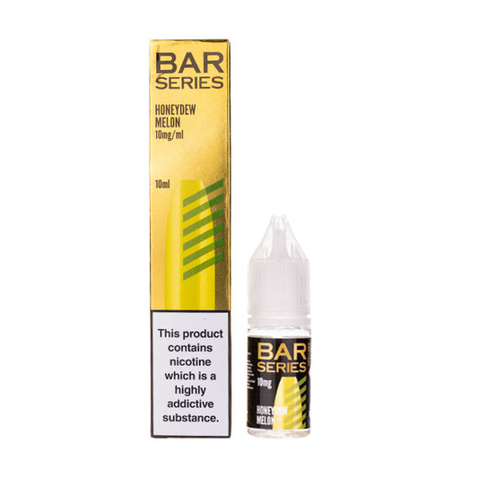 Honeydew Melon Nic Salt E-Liquid by Bar Series Gold Edition