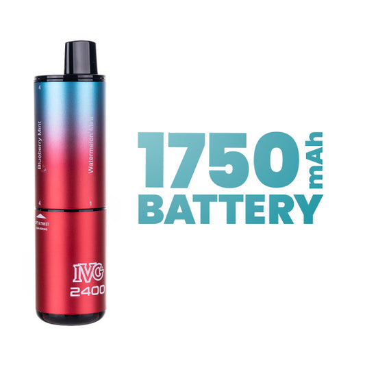 IVG 2400 Prefilled Pod Kit - Rechargeable Battery