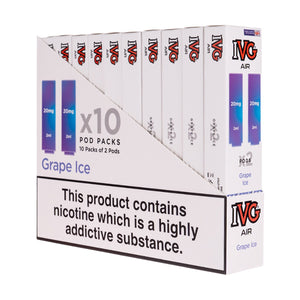 Air 4 in 1 Prefilled Pods by IVG [Pack of 10]