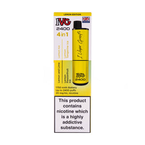 IVG 2400 Prefilled Pod Kit - Lemon Editon