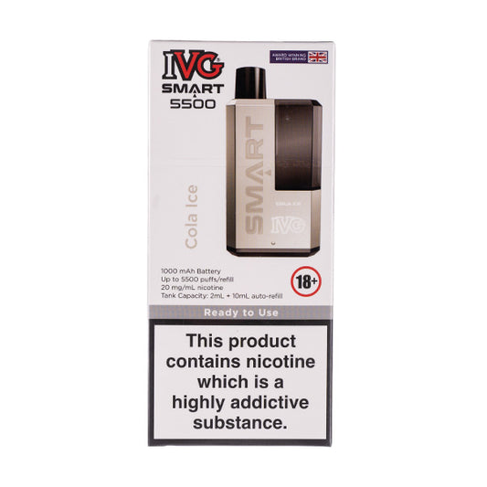 IVG Smart 5500 Disposable Vape - Cola Ice