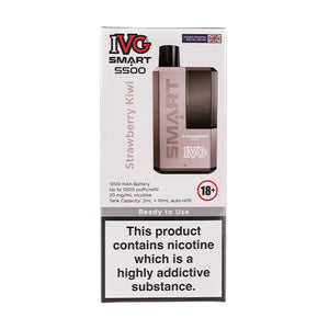 IVG Smart 5500 Disposable Vape - Strawberry Kiwi