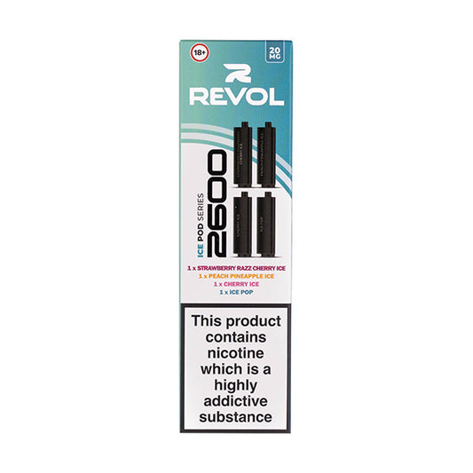 Ice 4-in-1 2600 Prefilled Pods by Revol