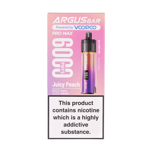 VooPoo Argus Bar Pro Max Disposable Vape - Juicy Peach