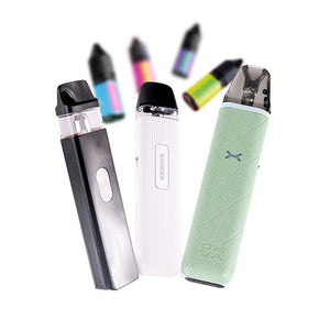 Explore our vape kits with a free e-liquid included