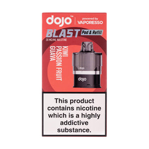 Kiwi Passionfruit Guava Dojo Blast 6000 Prefilled Pod + Refill by Vaporesso