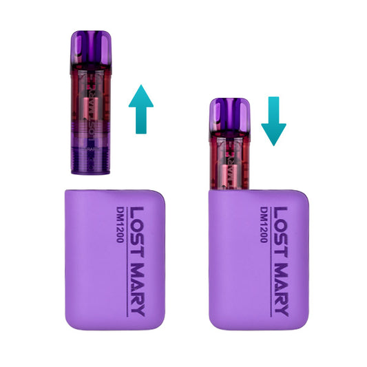 Lost Mary DM1200 Disposable Vape - Pod Swap