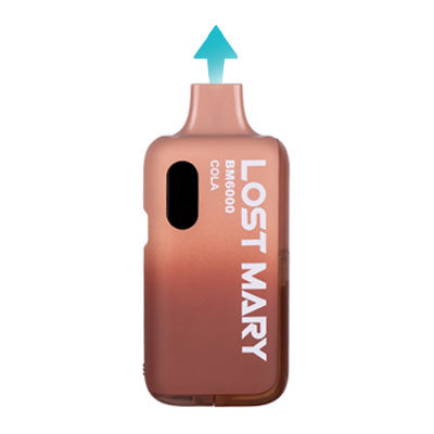 Lost Mary BM6000 Disposable Vape - inhale activated