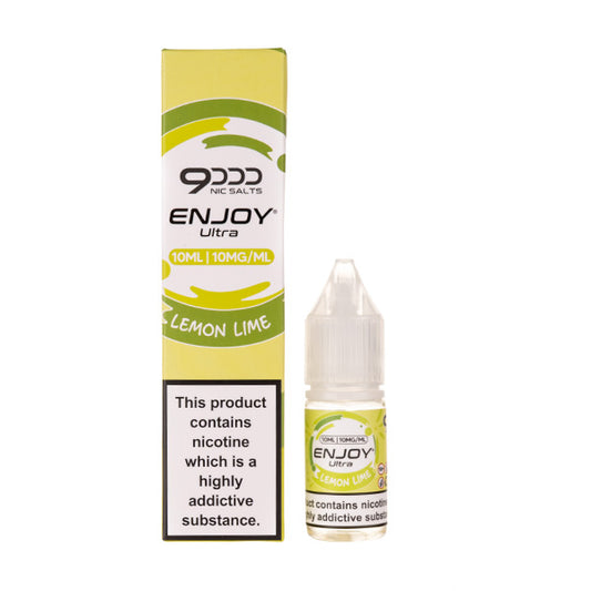 Lemon Lime Nic Salt E-Liquid by Enjoy Ultra 9000