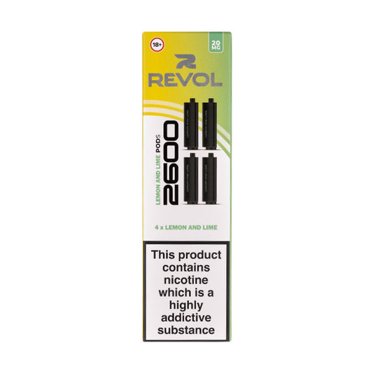 Lemon & Lime 4-in-1 2600 Prefilled Pods by Revol