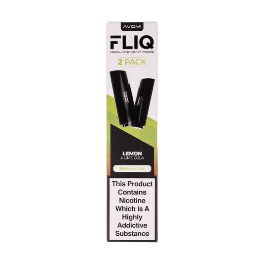 Lemon & Lime Cola FLIQ Prefilled Pods by Avomi
