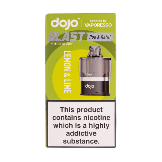 Lemon & Lime Dojo Blast 6000 Prefilled Pod + Refill by Vaporesso