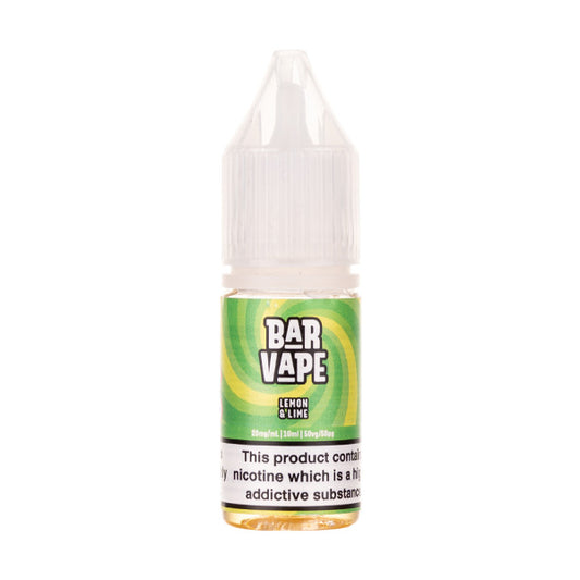 Lemon & Lime Nic Salt E-Liquid by Bar Vape