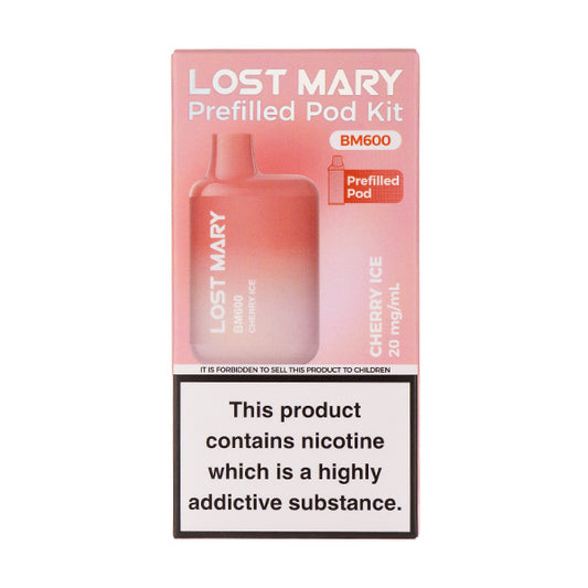 Lost Mary BM600 Pod Kit - Cherry Ice