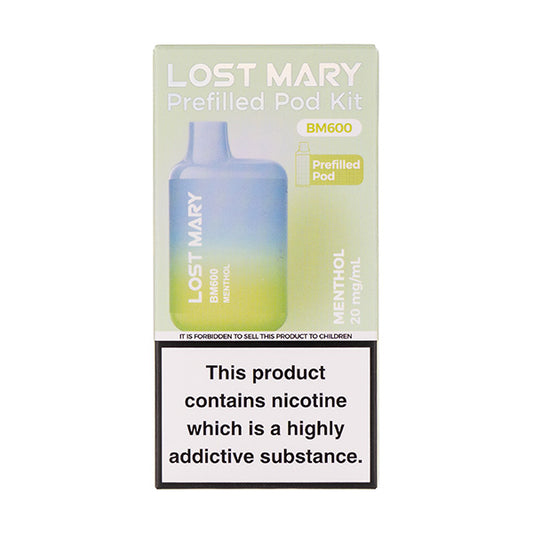 Lost Mary BM600 Pod Kit - Menthol