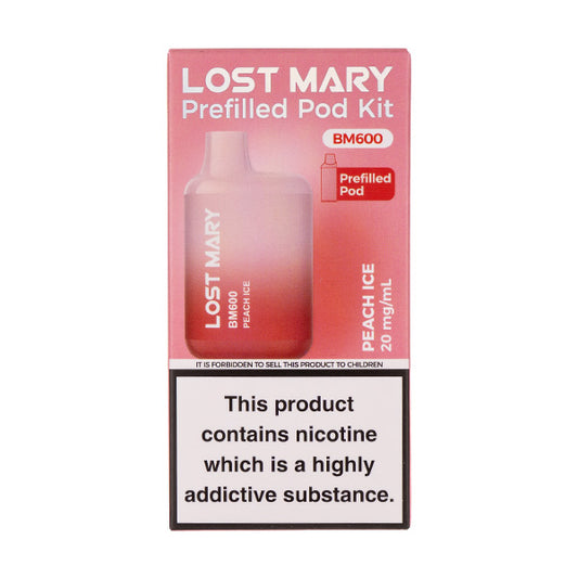 Lost Mary BM600 Pod Kit - Peach Ice