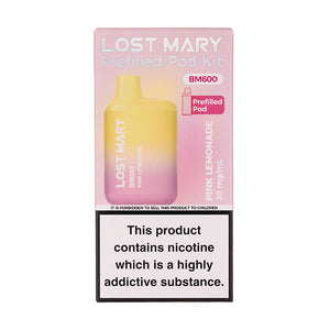 Lost Mary BM600 Pod Kit - Pink Lemonade