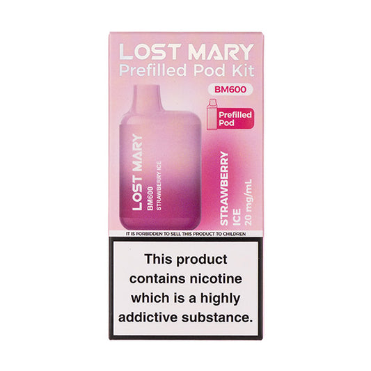 Lost Mary BM600 Pod Kit - Strawberry Ice