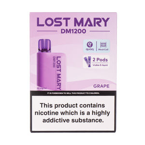 Lost Mary DM1200 Disposable Vape Grape